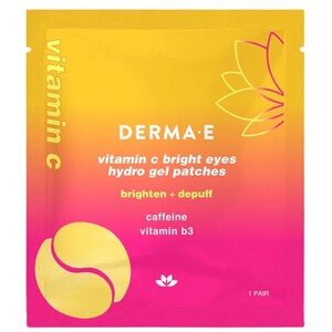 DERMA E Vitamin C Bright Eyes Hydro Gel Patches NIB